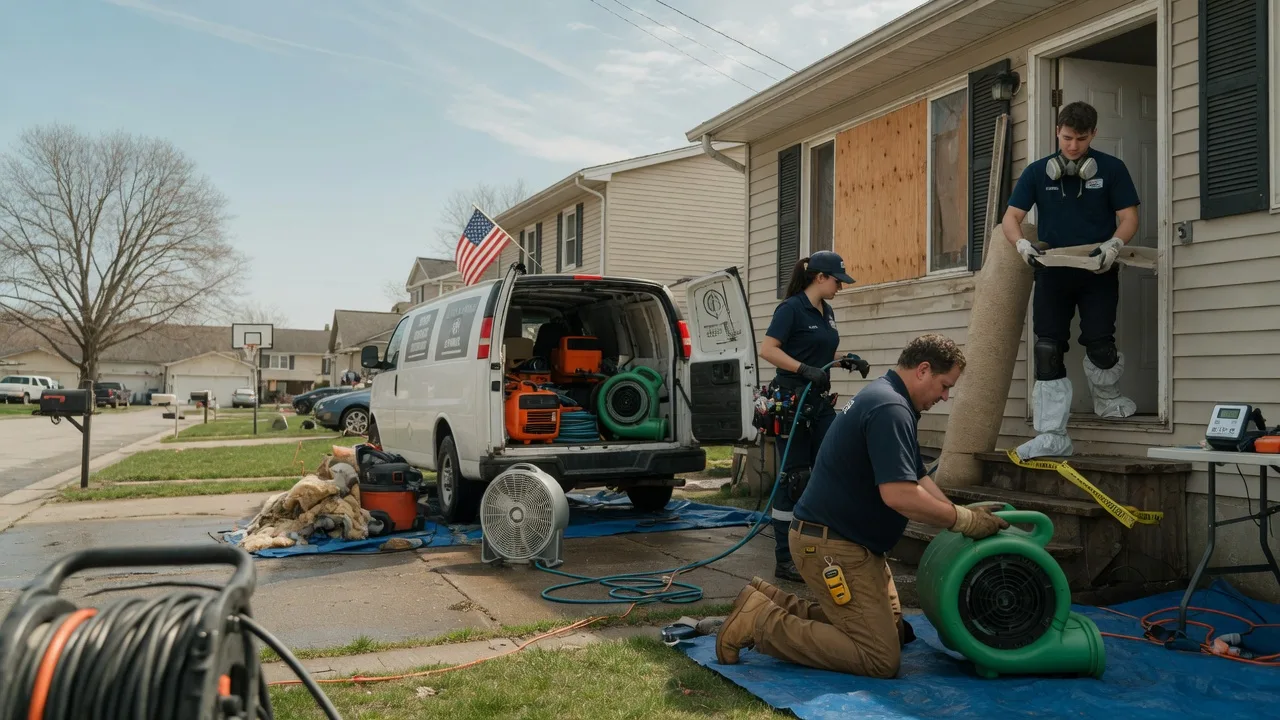 Water Damage Restoration in Driver, AR near me